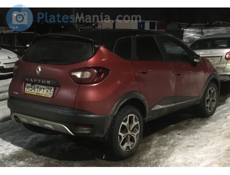 м541рт29, Renault Kaptur