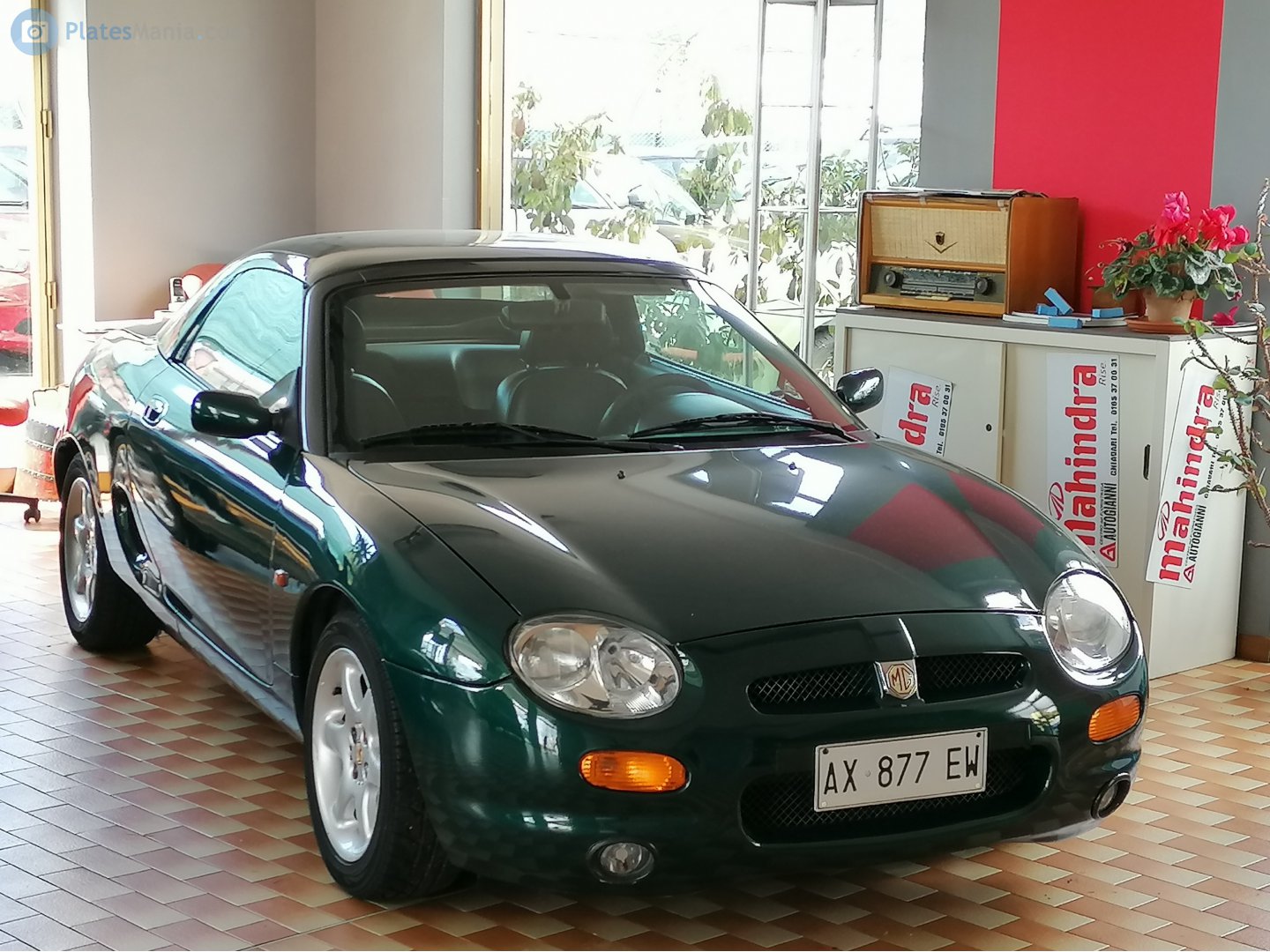 AX 877 EW, MG F 1st gen (MG F), 1995–2002