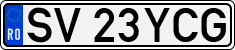 License plate of Romania, Regular plates