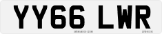 License plate of the United Kingdom, 2001 year system