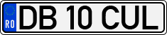 License plate of Romania, Regular plates