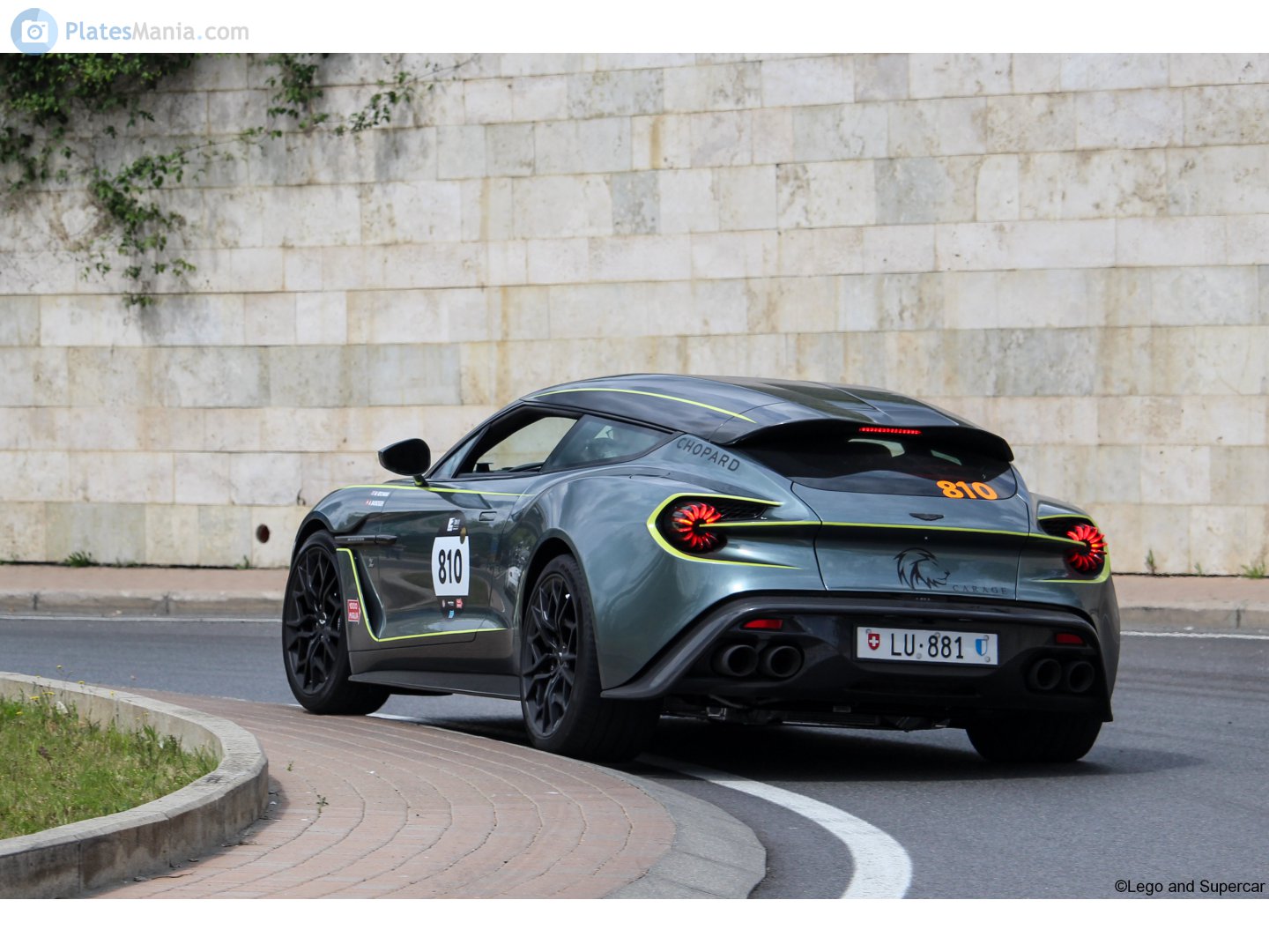 LU 881, Aston Martin Vanquish Zagato Shooting Brake, 2018