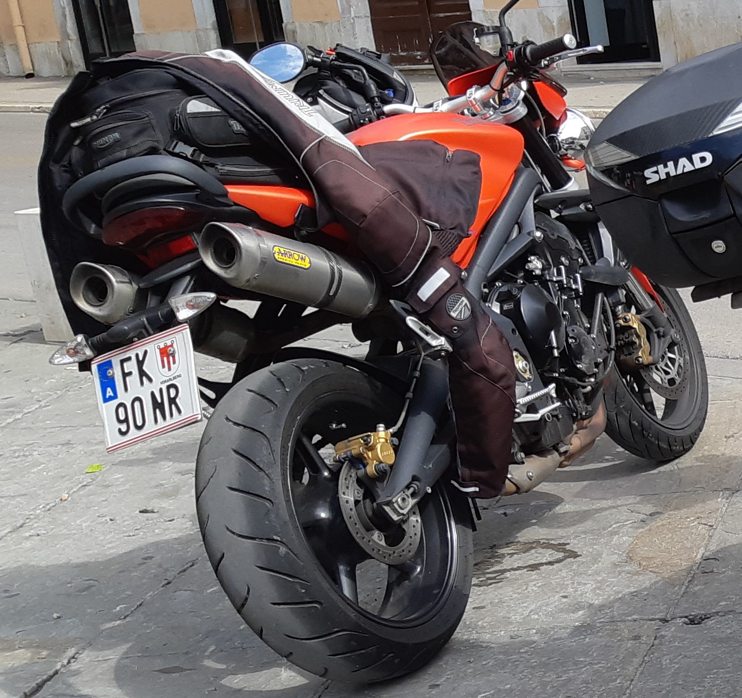 FK 90 NR, Triumph Motorcycles Street Triple 1st gen, 2007–2011