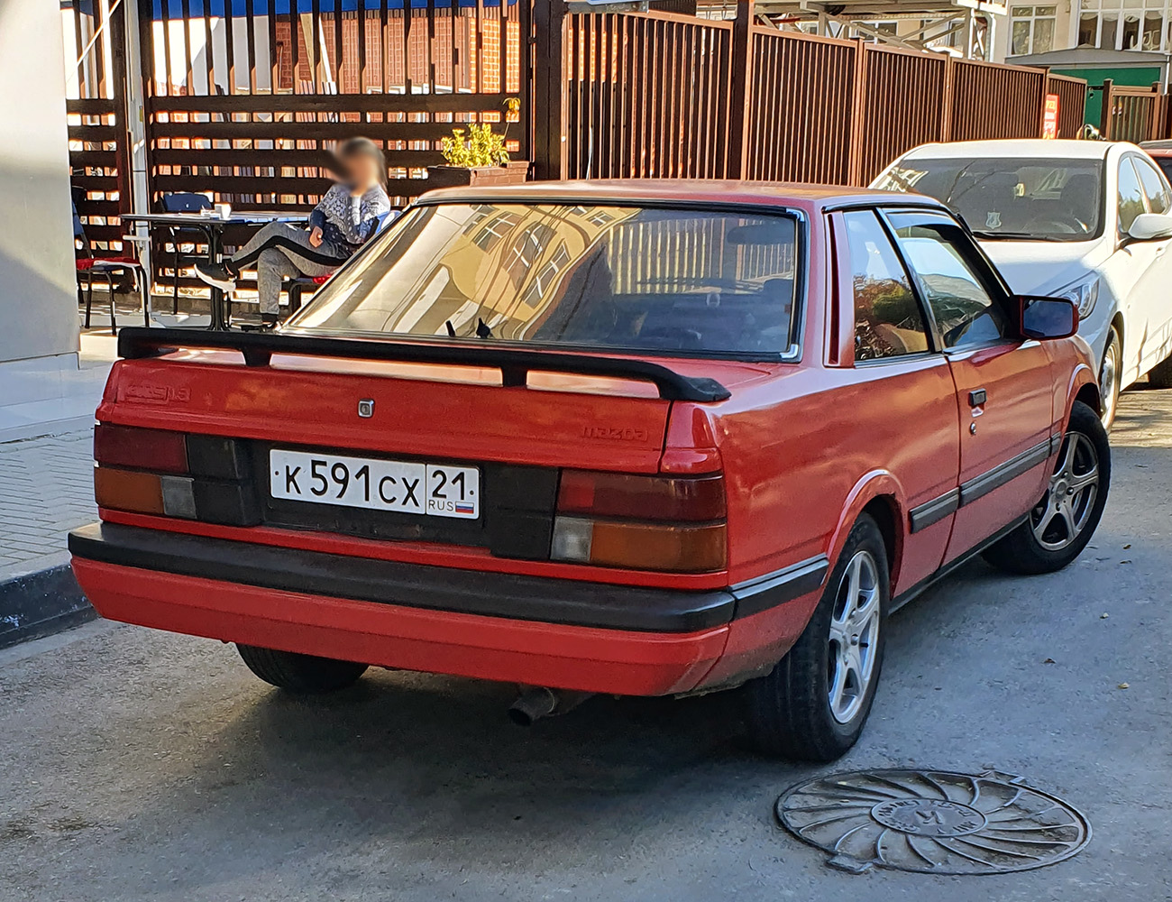 к 591 сх 21, Mazda Capella 3rd gen Coupé (GC), 1982–1987