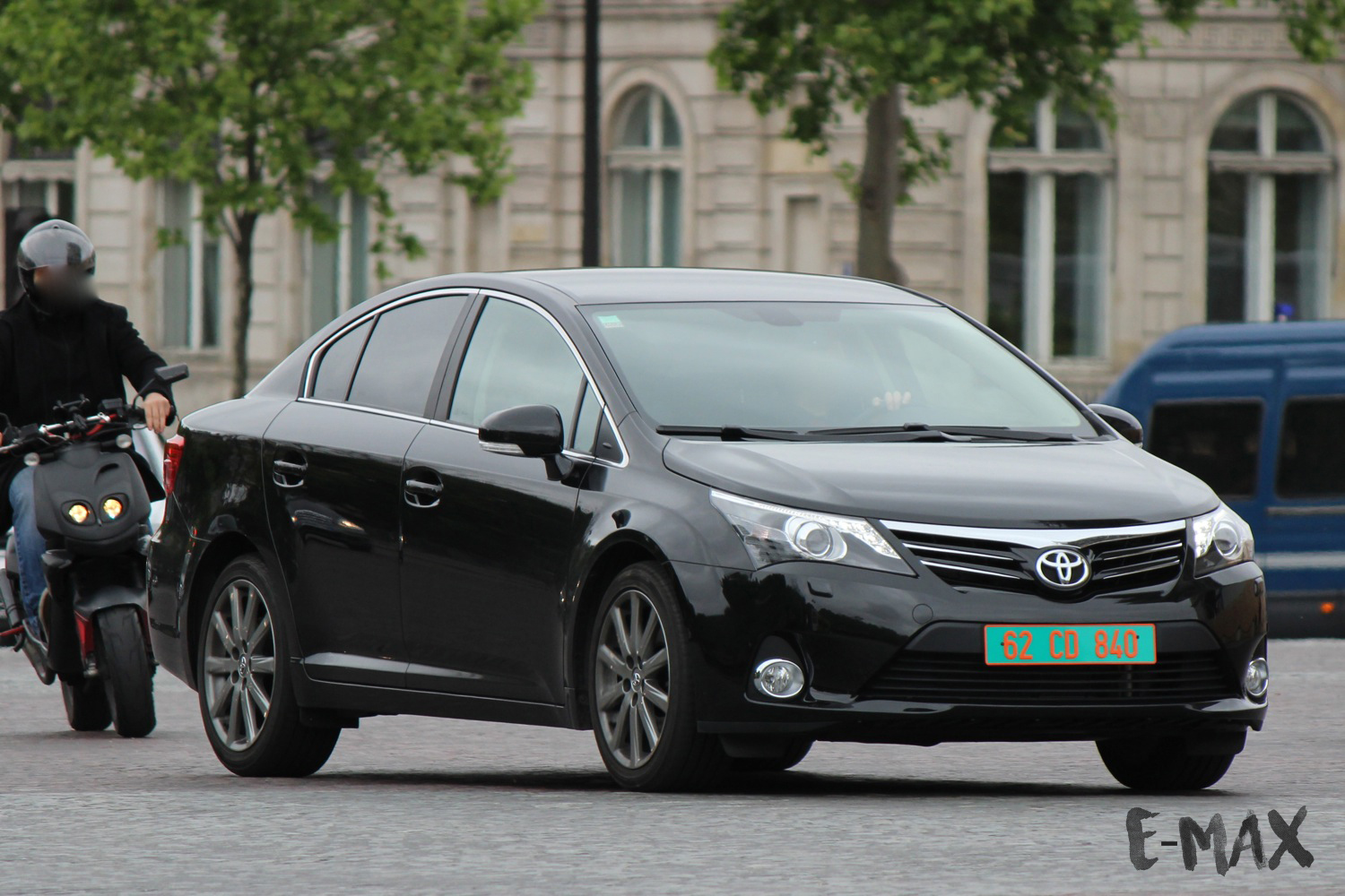 62 CD 840, Toyota Avensis 3rd gen Sedan (T270), 1st facelift, 2011–2015
