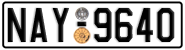 License plate of Greece, Cars