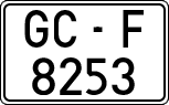 License plates of Spain, 1971 year series