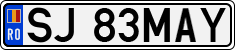 License plate of Romania, Regular plates