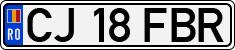License plate of Romania, Regular plates