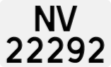 License plate of Norway, Cars