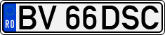 License plate of Romania, Regular plates