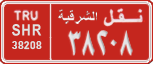 License plate of Egypt, Cars (1999)