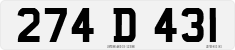License plate of the United Kingdom, Diplomatic
