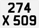 License plate of the United Kingdom, Diplomatic