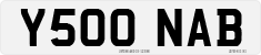 License plate of the United Kingdom, 1983 year system