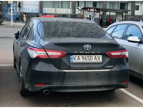 KA 9650 AX, Toyota Camry