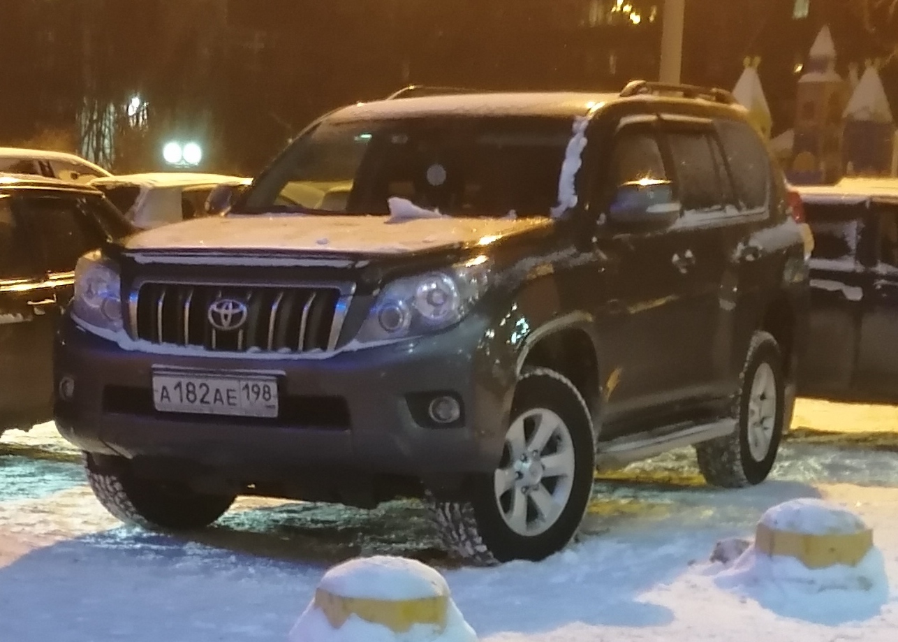 а 182 ае 198, Toyota Land Cruiser Prado 4th gen 5-door SUV (J150), 2009–2013