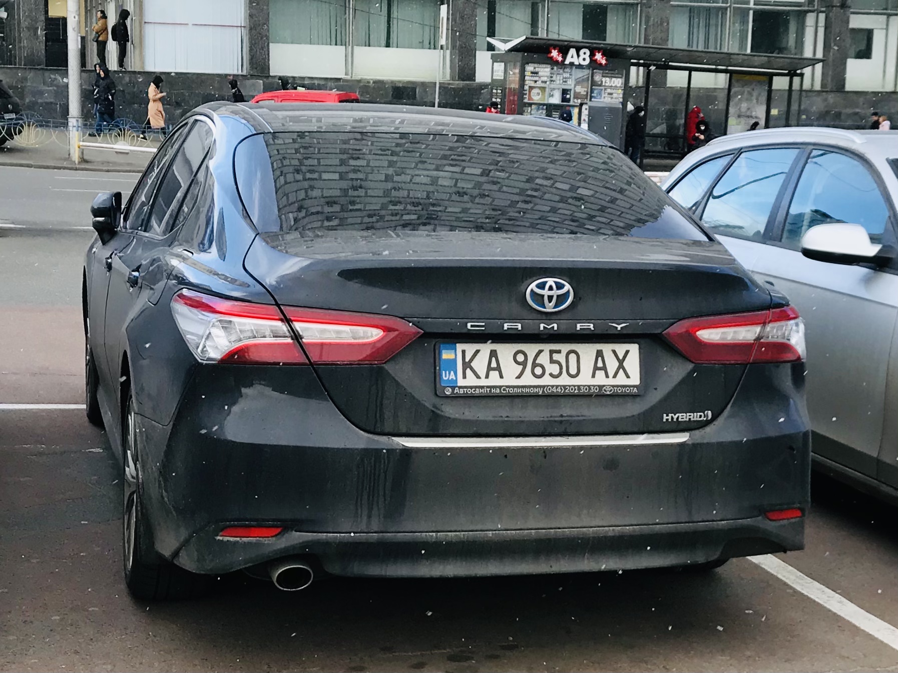 KA 9650 AX, Toyota Camry 8th gen (XV70), 2017–
