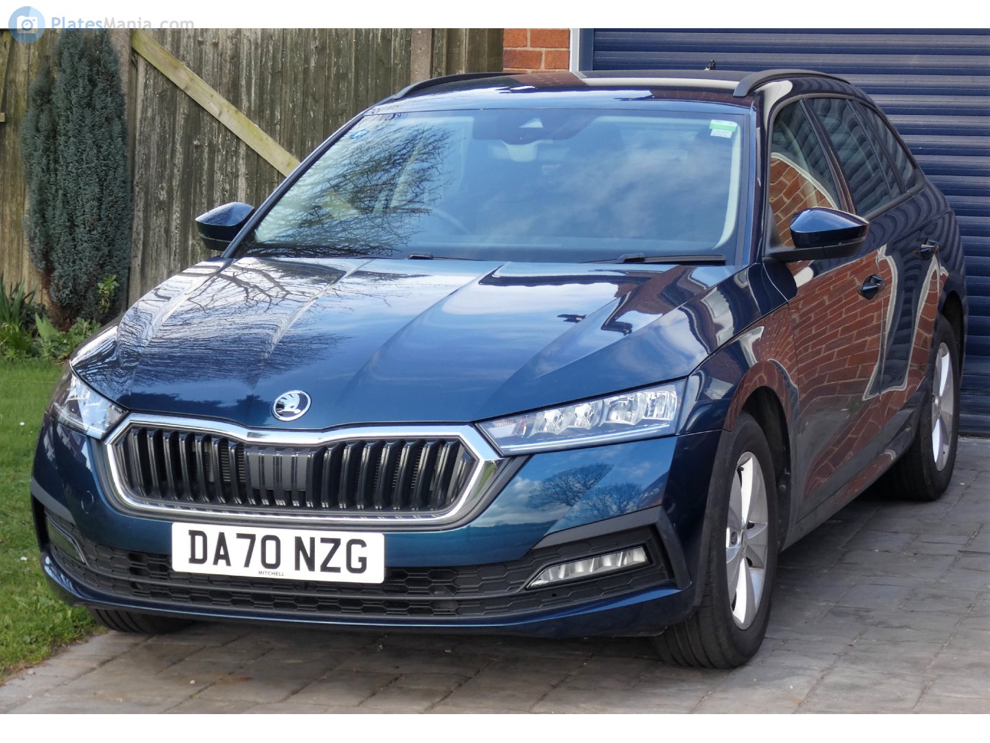 DA70NZG, Skoda Octavia 4th gen Combi (NX5), 2019–2024