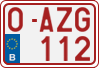 License plate of Belgium, Regular plates (2010)