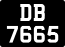 License plate of the United Kingdom, 1903 year system