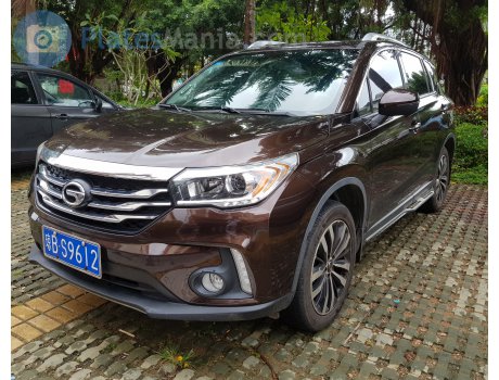 琼B·S9612, Trumpchi GS4