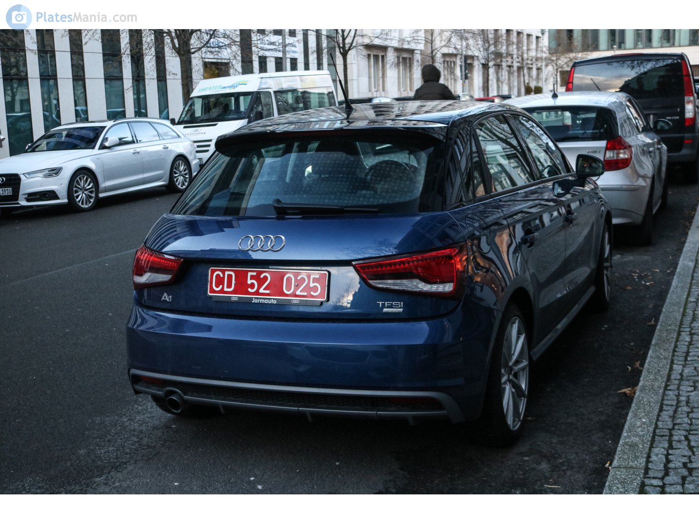 CD 52 025, Audi A1 1st gen Sportback (8XA/8XK), facelift, 2014–2018