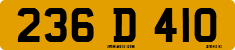 License plate of the United Kingdom, Diplomatic