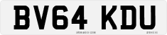License plate of the United Kingdom, 2001 year system
