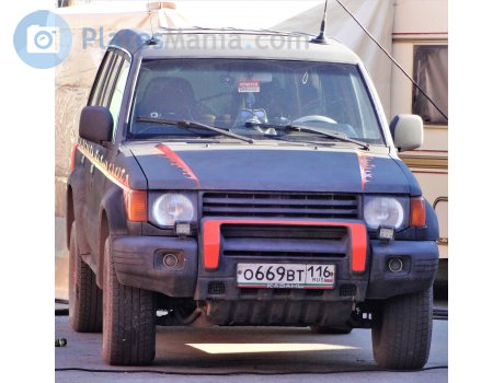 о669вт116, Mitsubishi Montero