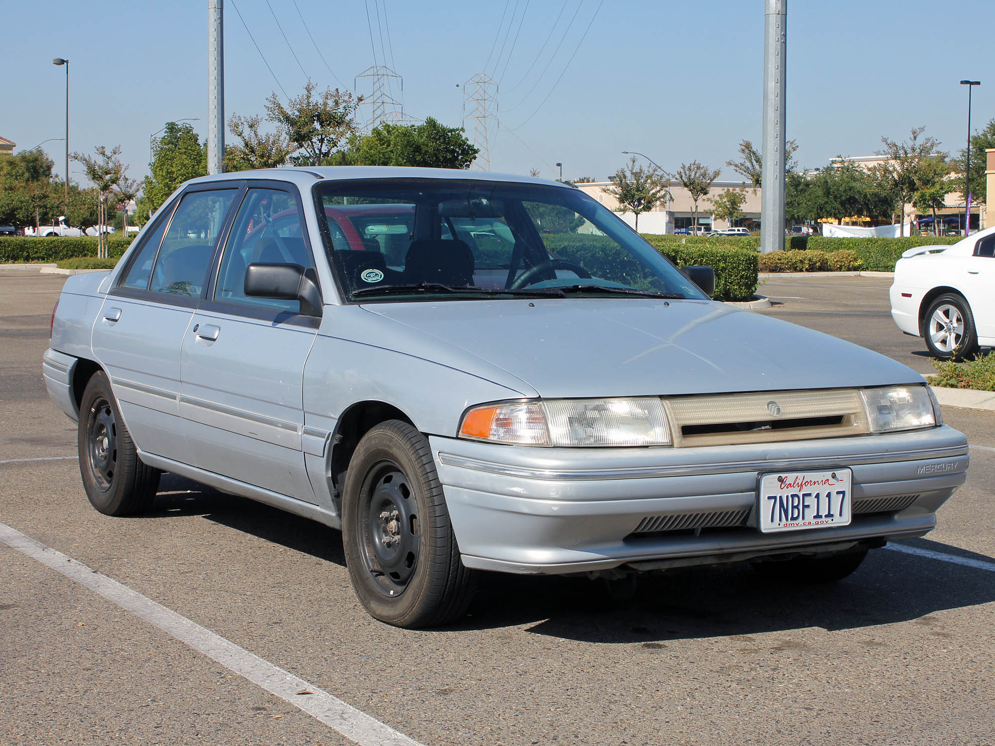 7NBF117, Mercury Tracer 2nd gen 4-door Sedan, 1990–1996