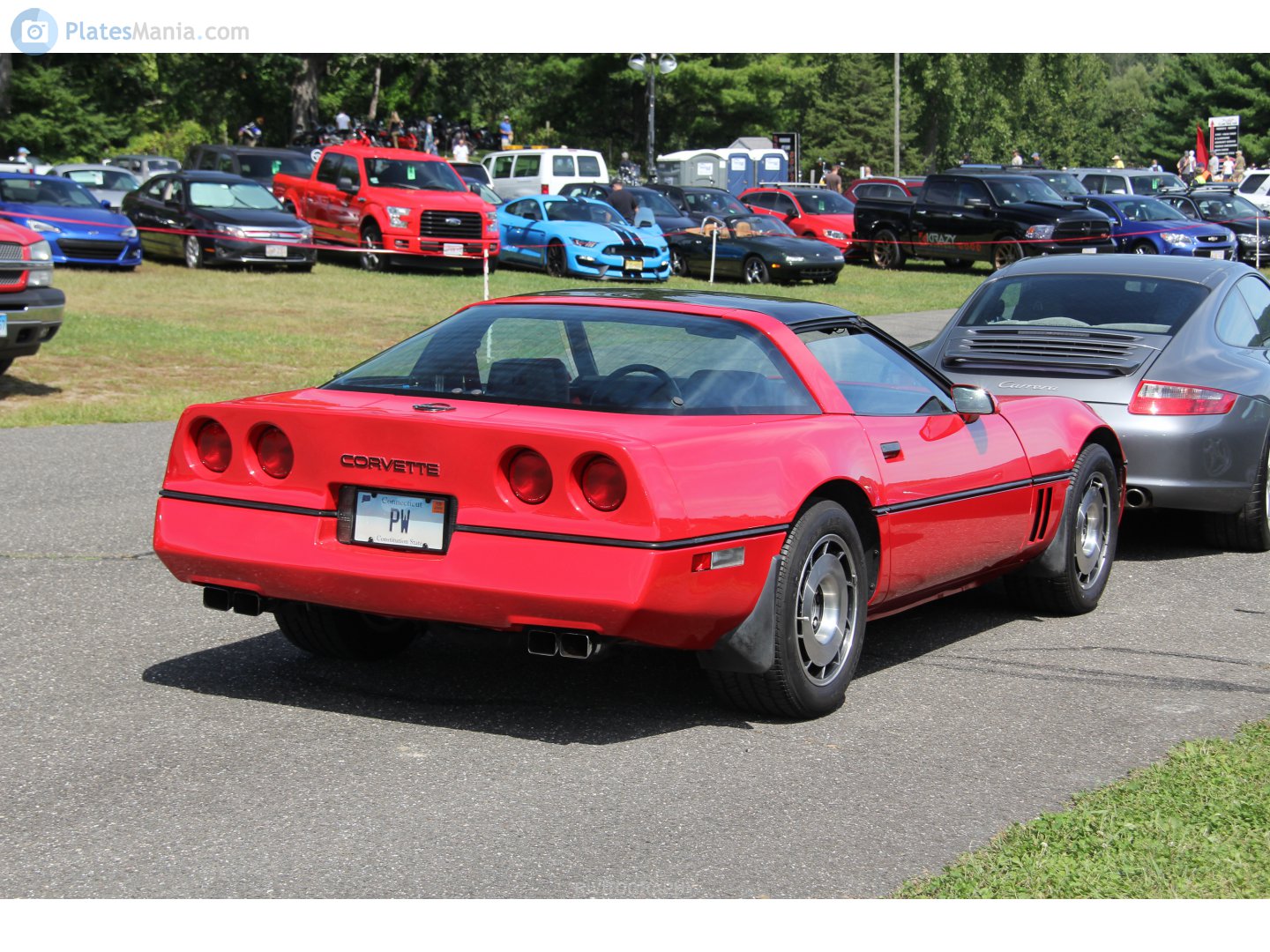 PW, Chevrolet Corvette 4th gen (Sport Coupé) Targa (C4; 07), 1983–1990