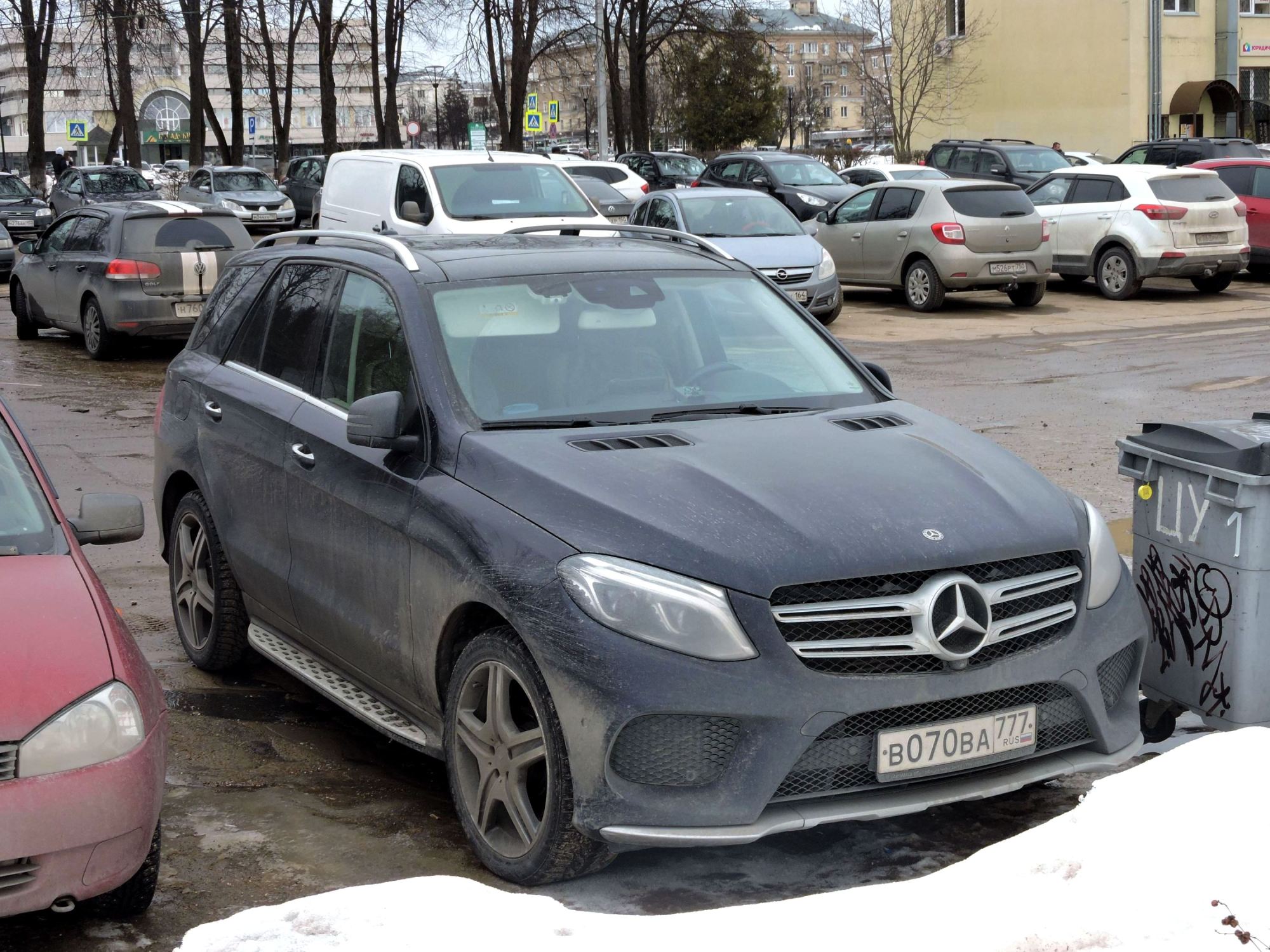 в 070 ва 777, Mercedes-Benz GLE-Klasse 1st gen SUV (W166), 2015–2018