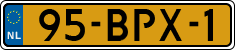 License plate of the Netherlands, Heavy Commercial Vehicles (1994 system)