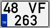 License plate of Turkey, Regular plates