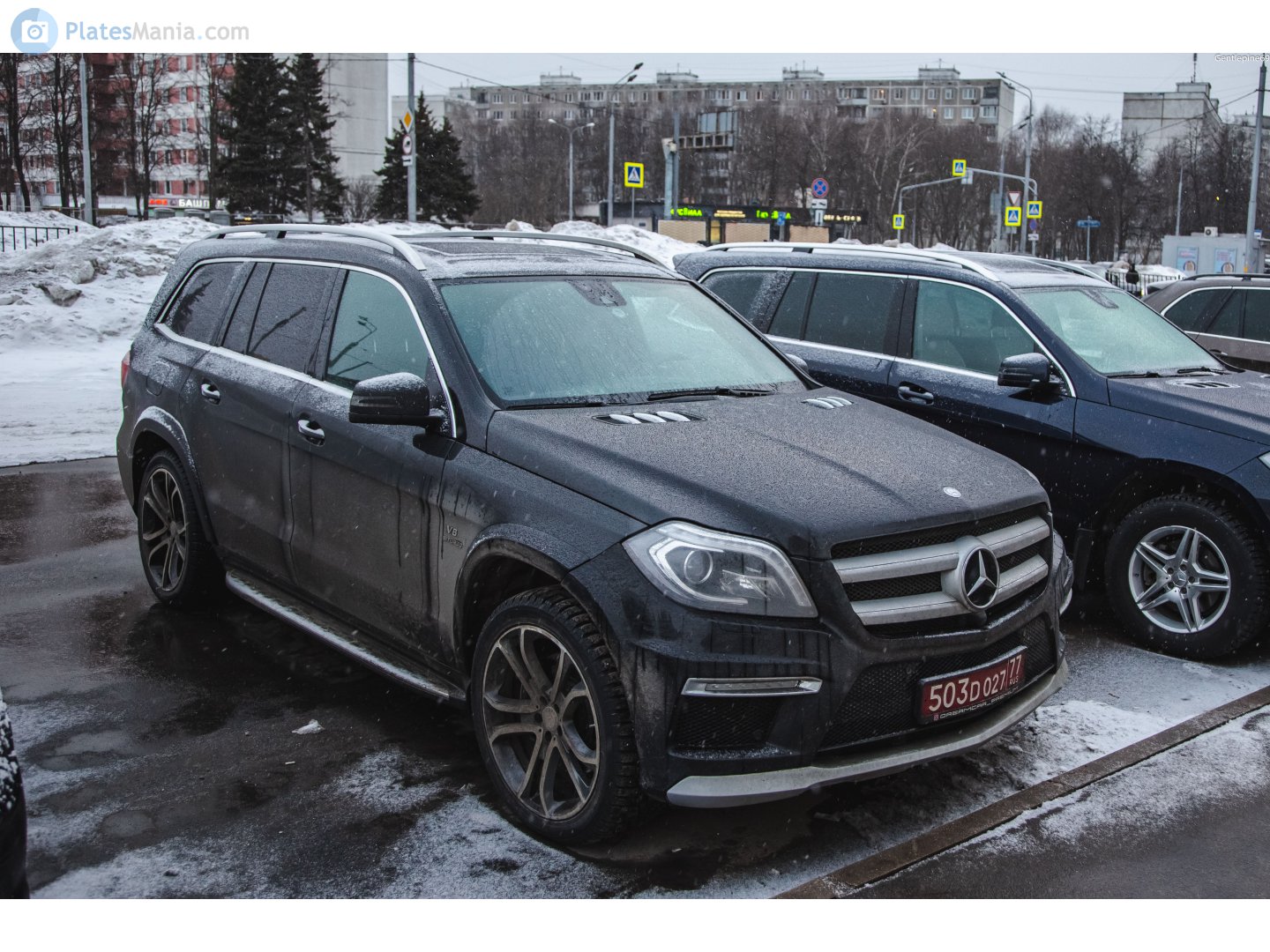 503 D 027 77, Mercedes-Benz GL-Klasse 2nd gen (X166), 2012–2015