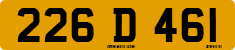 License plate of the United Kingdom, Diplomatic