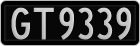 License plate of New Zealand, AB1(234)