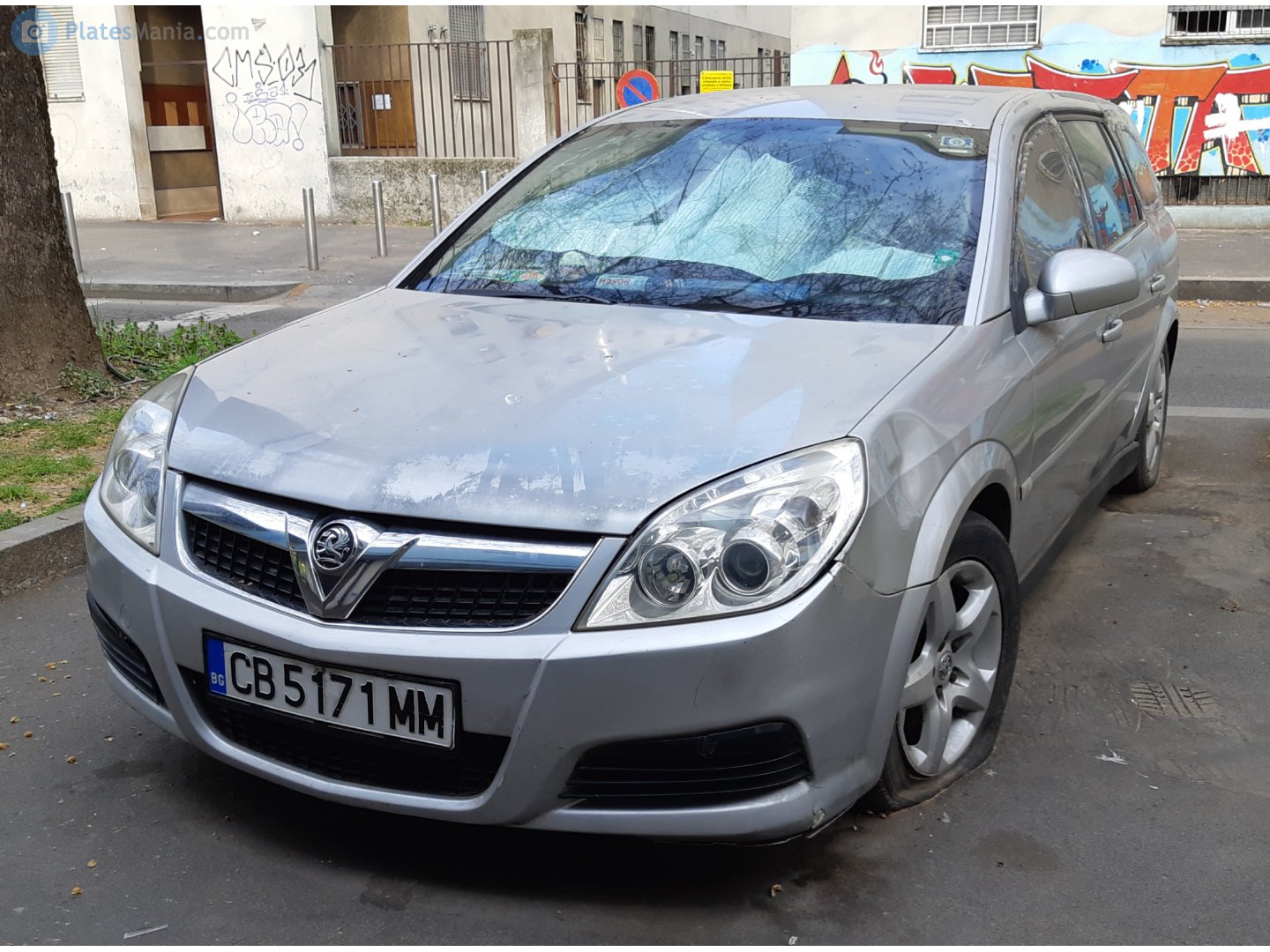 CB 5171 MM, Vauxhall Vectra 2nd gen Estate (C; Z02), facelift, 2005–2008