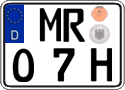 German license plate, Plates for oldtimers (type 