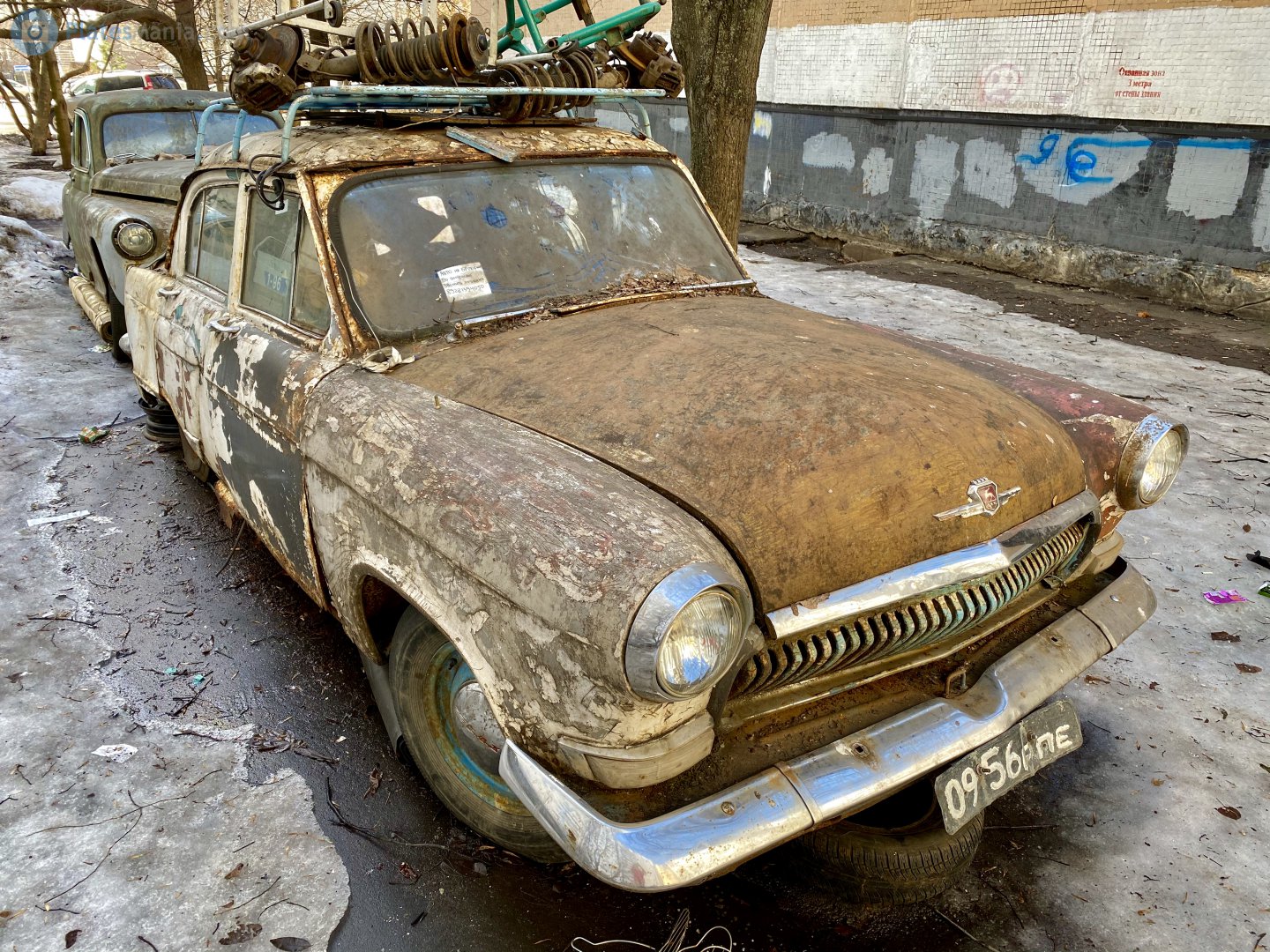 0956 РПЕ, License plate without vehicle 