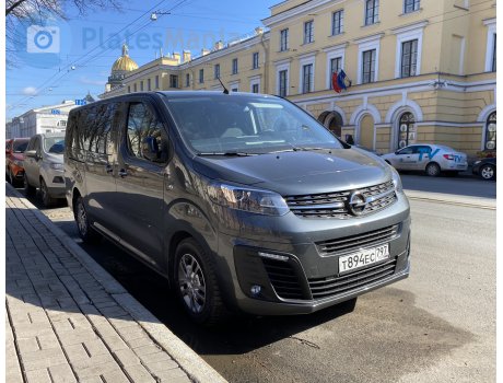 т894ес797, Opel Zafira Life