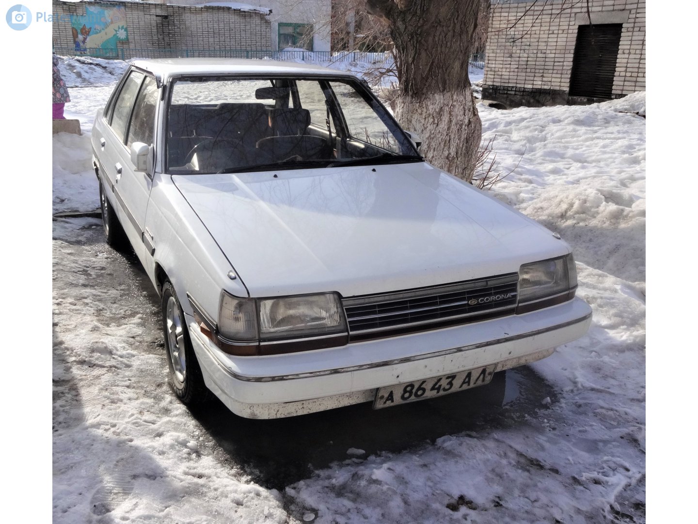 а 8643 АЛ, Toyota Corona 8th gen Sedan (T150), 1983–1987