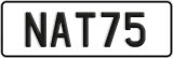 License plate of New Zealand, ABC1(23)
