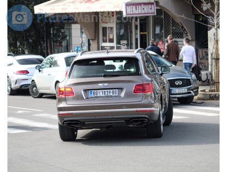 BG 1839-BG, Bentley Bentayga