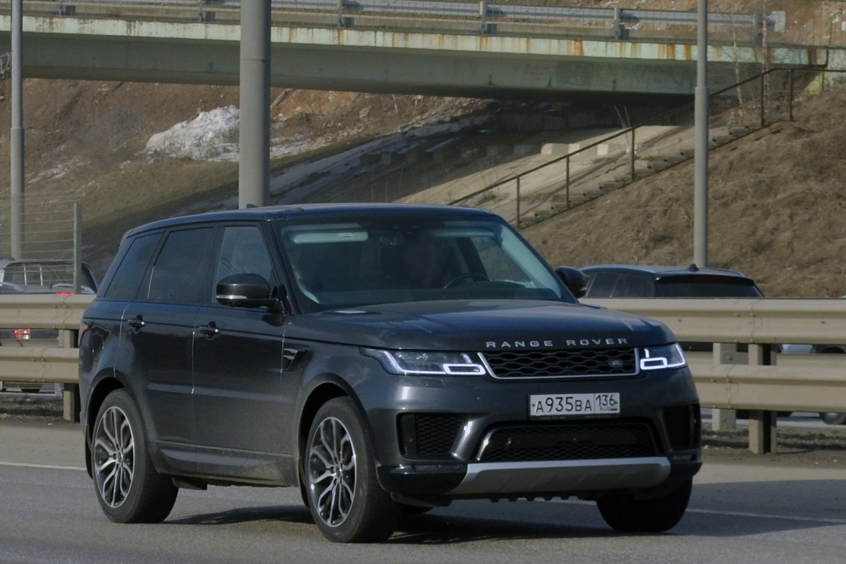 а 935 ва 136, Land Rover Range Rover Sport 2nd gen (L494), facelift, 2017–2022