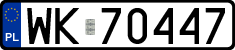 License plates of Poland, Regular car plates