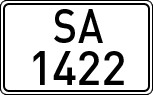License plates of Spain, 1900 year series