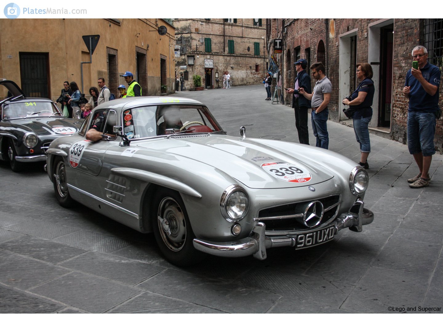 961UXD, Mercedes-Benz SL-Klasse 1st gen 300 SL (W198), 1954–1963