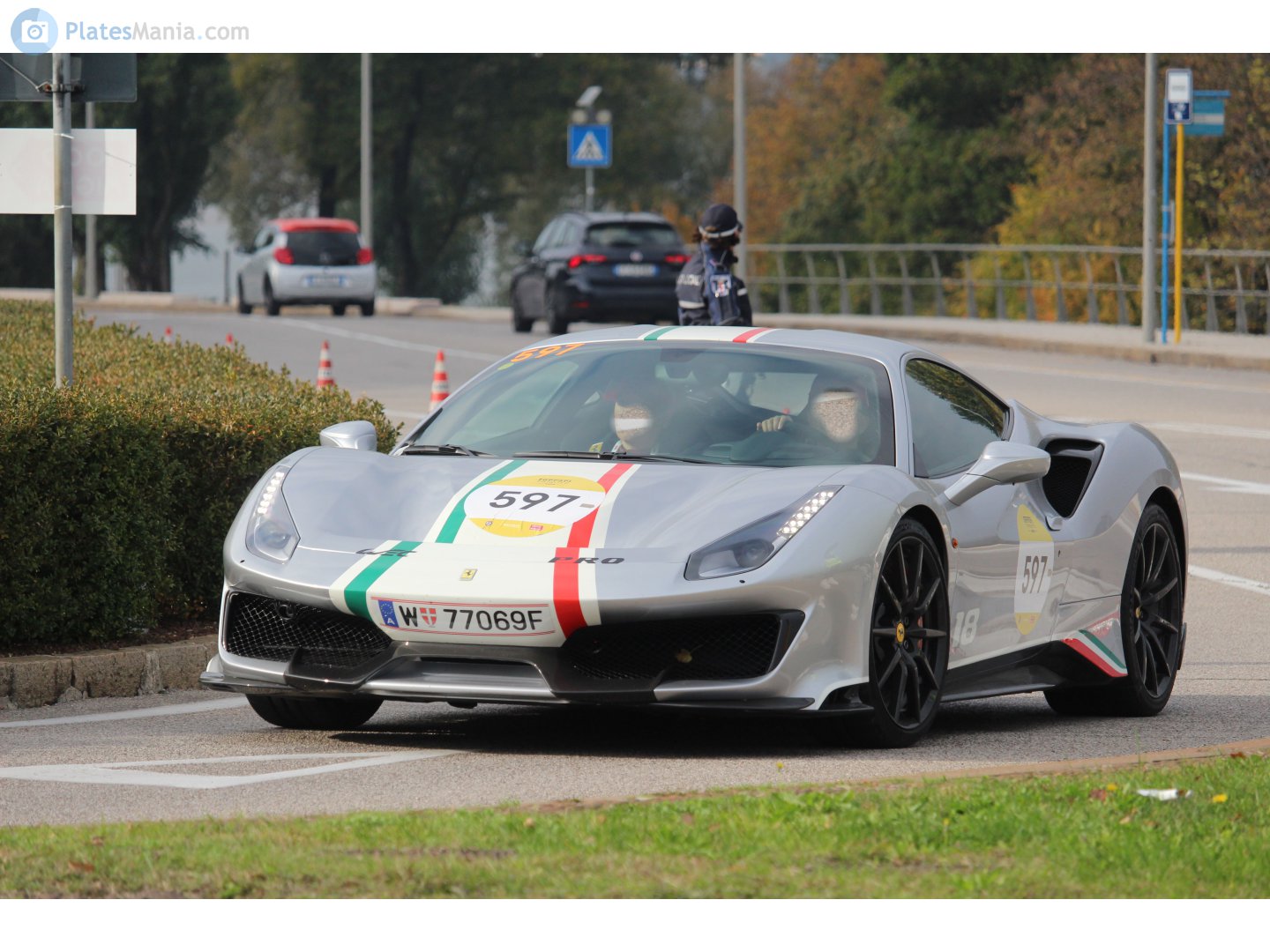 W 77069 F, Ferrari 488 1st gen Pista Berlinetta (F142M), 2018–2020
